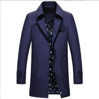 Herren Übergangsjacke - Leicht und Modern, Perfekt für Herbst und Frühling – Dunkelblau