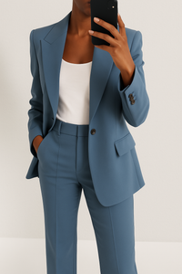 Celina | Stilvolles Sommer-Set – Blau