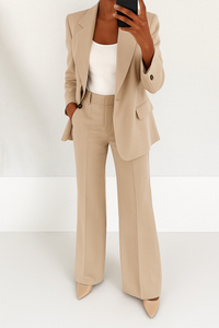 Celina | Stilvolles Sommer-Set – Beige