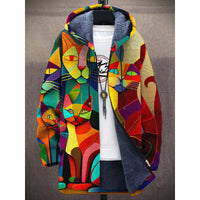 Elandra™ | Luxuriöser künstlerisch inspirierter Cardigan – Mehrfarbig