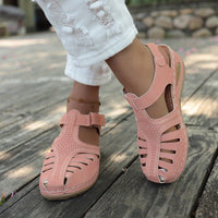 ElegantaStep™ – Elegante Geschlossene Damen Sandalen – Rosa