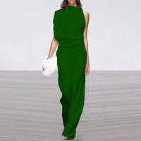 Grace - Sommerlicher Jumpsuit Mühelose Eleganz für warme Tage – Grün