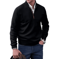 David | Eleganter Kaschmir Pullover – Schwarz