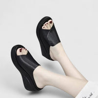 Giselle | Leicht Orthopädisch Sandalen – Schwarz