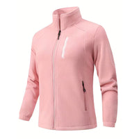 Julia | Dicke Unisexjacke für Winter und Outdoor – Rosa
