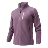 Julia | Dicke Unisexjacke für Winter und Outdoor – Lila