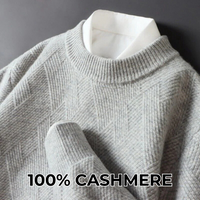 Enzo | Traum Cashmere Pullover – Grau