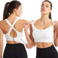 Damen Sport Bh Mit Starkem Halt | Komfortabel – Weiß
