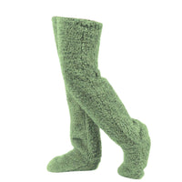 Lena | Flauschige Wintersocken extra weich & warm – Grün