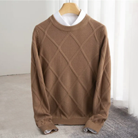 François | Hochwertiger Kaschmirpullover – Braun