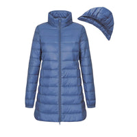 Juliane | Funktionale jacke mit Kapuze – Blau