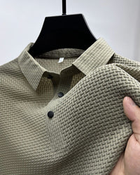 SunBreeze | Kühlendes Polo – Khaki