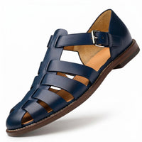 Emil | Premium Herren-Sandalen im Gladiator-Stil – Marine