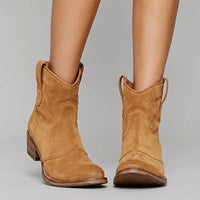 Dakota | Western Vintage Stiefeletten – Braun