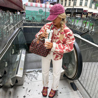 Saylynn | Stilvolle Frühlingsjacke – Geometrie