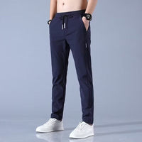 Herren Lange Casual Stretch Golfhose – Marine