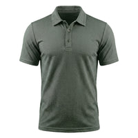 Dario | Atmungsaktives Stretch Poloshirt – Salbei Grün