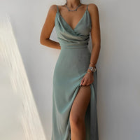 Sophia | Stylisches Sommerkleid – Grün