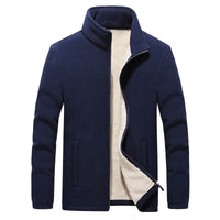 Herren Lässig-Skijacke | Winter – Marine