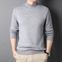 David Sommerpullover | Leichter Eleganter Herrenpullover – Grau