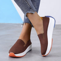 Déborah - Weite Damenschuhe – Dunkelbraun