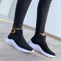 Qoanithia | Frauen Turnschuhe – Schwarz