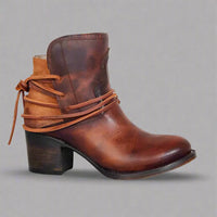 Damaris | Vintage Western Boots für unvergleichlichen Stil – Braun