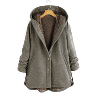 Helma | Elegante und Bequeme Kapuzenjacke für Damen – Braun