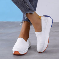 Déborah - Weite Damenschuhe – Weiß