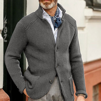 RAPHAEL · SCHWARZ CARDIGAN – Grau