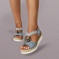Frigga | Orthopädische Sandalen mit Komfort-Passform – Blau