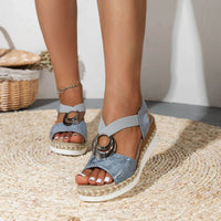 Orthopädische Komfort Damen Sandalen – Blau