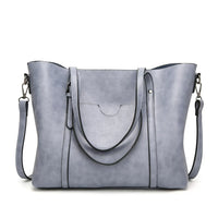 Klara | Luxuriöse Lederhandtasche – Blau