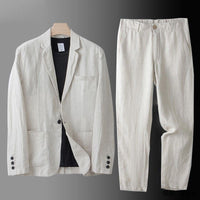 Zeron - Lässig-eleganter Zweiteiler – Beige
