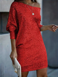 Heidi | Mini Party kleid – Rot