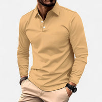 Ronald | Herren Klassisches Regular Fit Poloshirt – Gelb