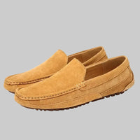 Jeffrey | Herren Klassischer Mokassin Loafer – Braun