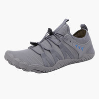 Herren Barfußschuhe mit flexibler Sohle – Grau