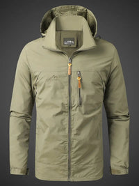 Herrenjacke – Jacke für Outdoor-Aktivitäten – Khaki