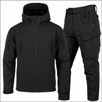 Herren Outdoor-Set – Lässiger Style für kühlere Tage – Schwarz