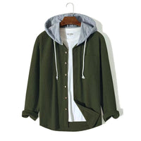 Hunter | Klassische Cordjacke – Grün