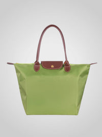 Marley | Damen Elegante Studd-Verschluss Schultertasche – Grün