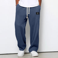 Sem | Weite Hose mit verstellbarem Bund – Blau