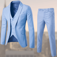 Jesse™ | Der elegante und hochwertige Anzug – Hellblau