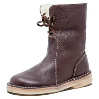 Isotta | Wasserdichte Stiefel mit Fleecefutter – Dunkelbraun
