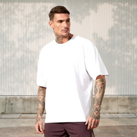Übergroßes Herren T-Shirt - Lässig und Bequem – Weiß
