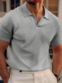 Asher| Polo Premium Stil – Grau