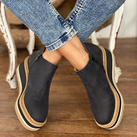 Jeanne | Orthopädische wasserdichte Stiefel – Blau