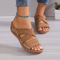 Damen Rutschfeste Orthopädische Sandalen – Braun