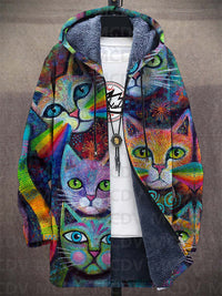 Kalanos™ | Luxuriöser künstlerisch inspirierter Cardigan – Mehrfarbig